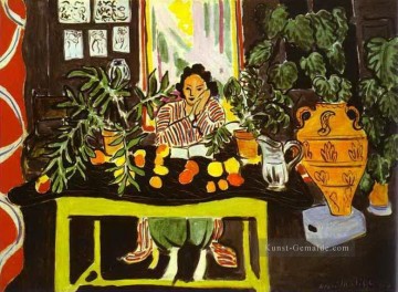  abstrakt - Innenraum mit etruskischer Vase abstrakte fauvism Henri Matisse